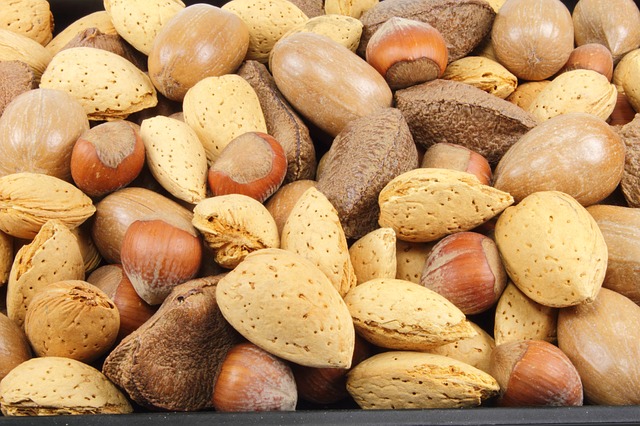 lots of nuts to help you be productive at work
