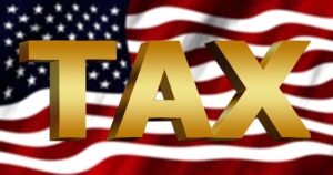 tax and the American Flag